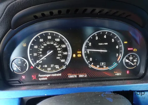 2011 BMW 740I from USA, damaged, VIN WBAKA4C51BC612677